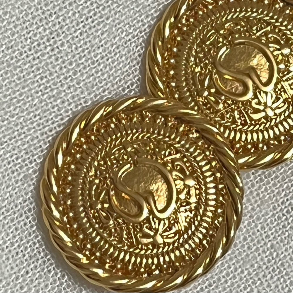 St John earrings
